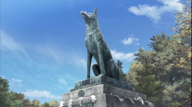 Stone Dog at the Shrine